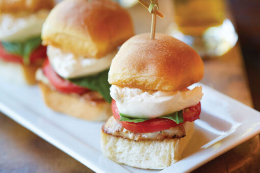 Burrata Chicken Sliders