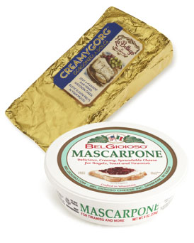 CreamyGorg® and Mascarpone Torte