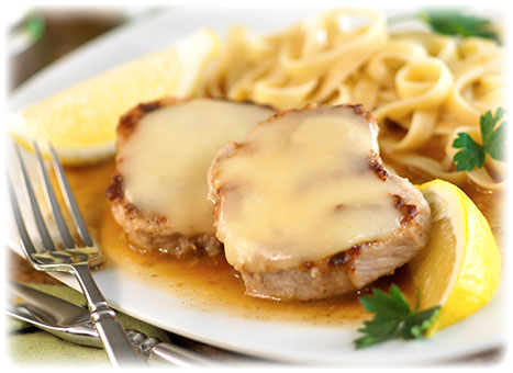 Veal Scaloppine with Fontina