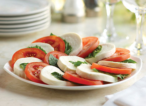 Caprese Salad With Fresh Mozzarella