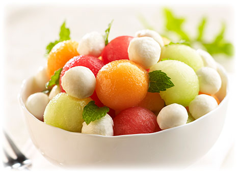 Fresh Mozzarella And Melon Salad