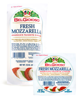Fresh Mozzarella Pea Risotto