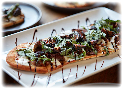 Gorgonzola Steak Flatbread