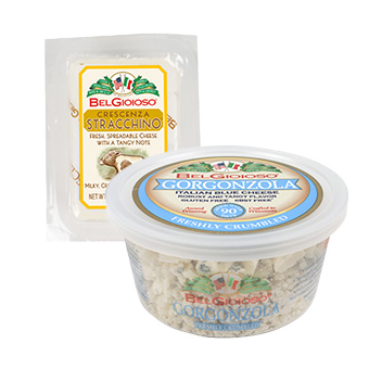 Crescenza and Gorgonzola Bites
