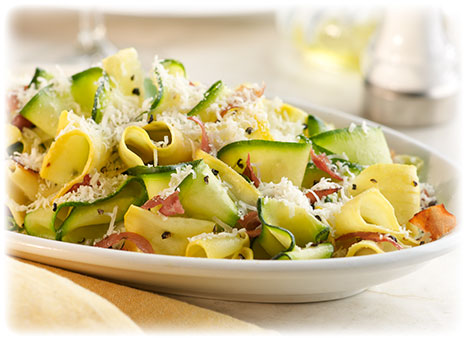 Summer Squash Ribbons with American Grana®