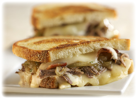 Italico™ and Beef Brisket Grilled Cheese