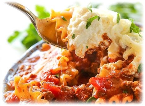 Lasagna Soup