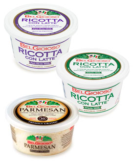 Ricotta con Latte® and Parmesan Cheese Spread