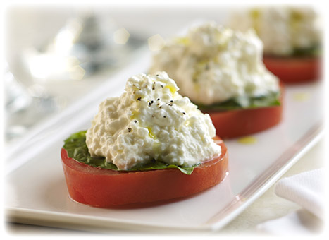 Stracciatella Tomato Appetizer