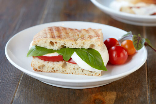 Fresh Mozzarella Caprese Sandwich