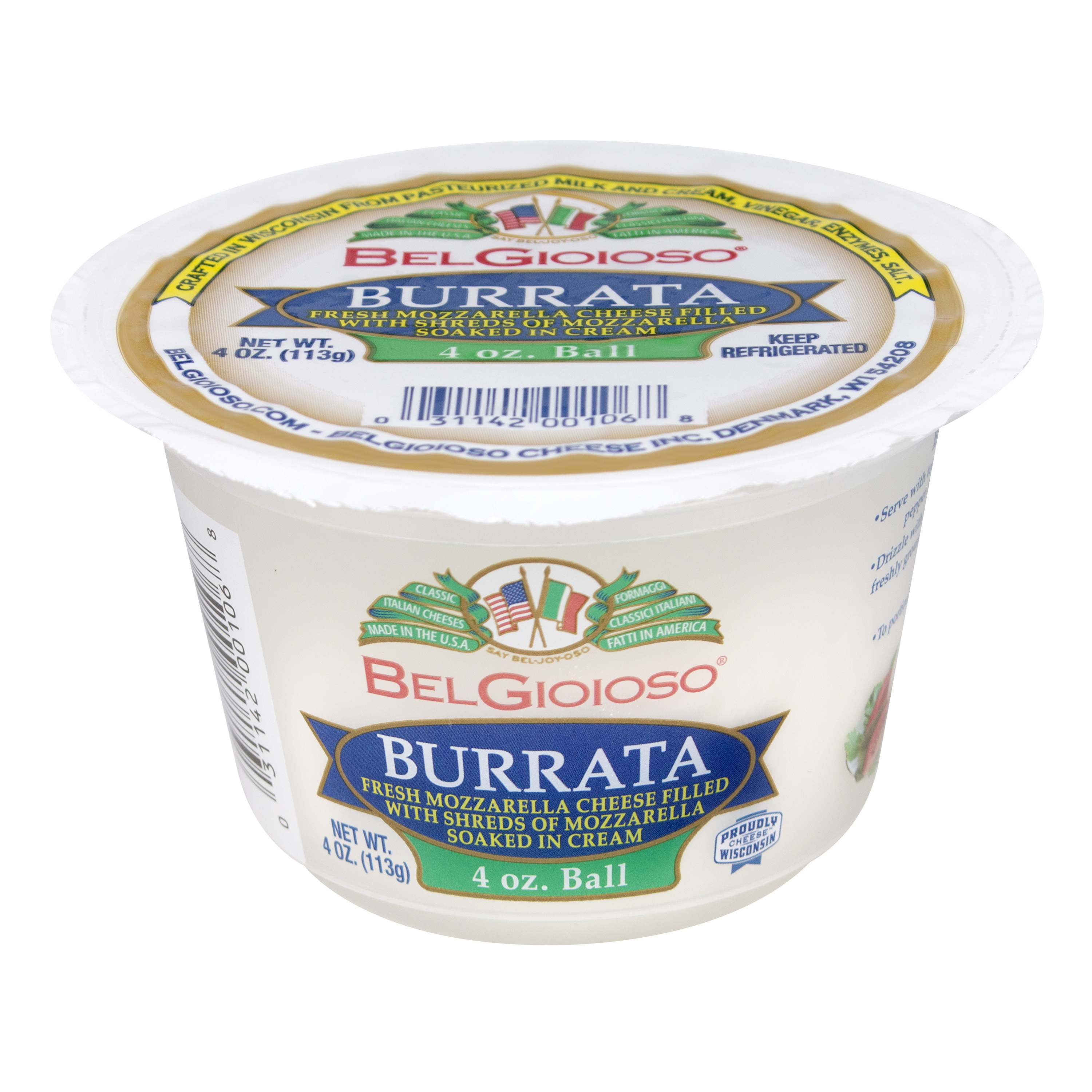 Burrata 4 Oz