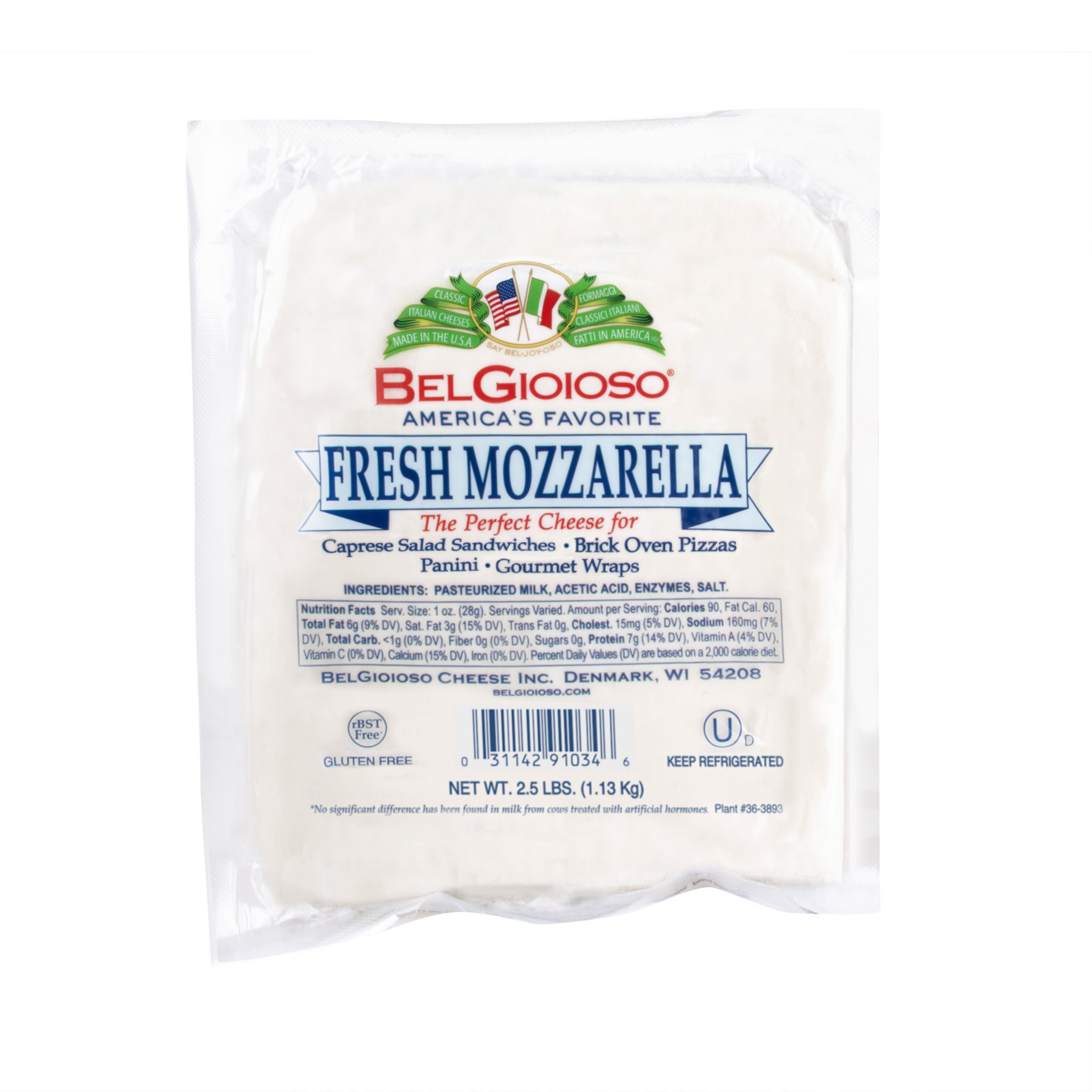 Fresh Mozzarella Loaf