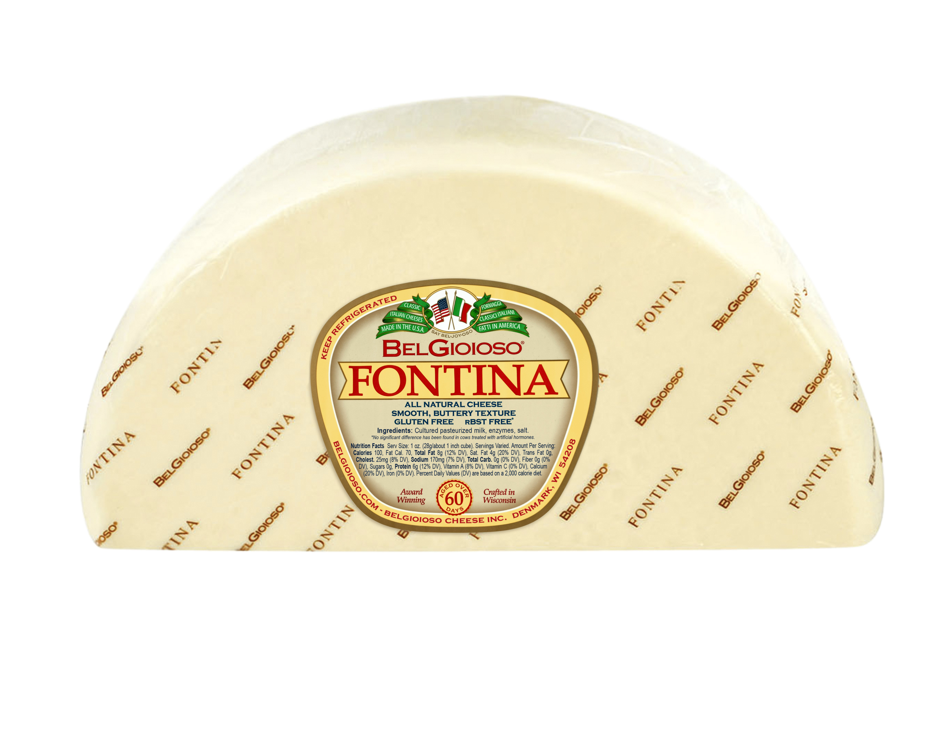 Fontina 10 Lb