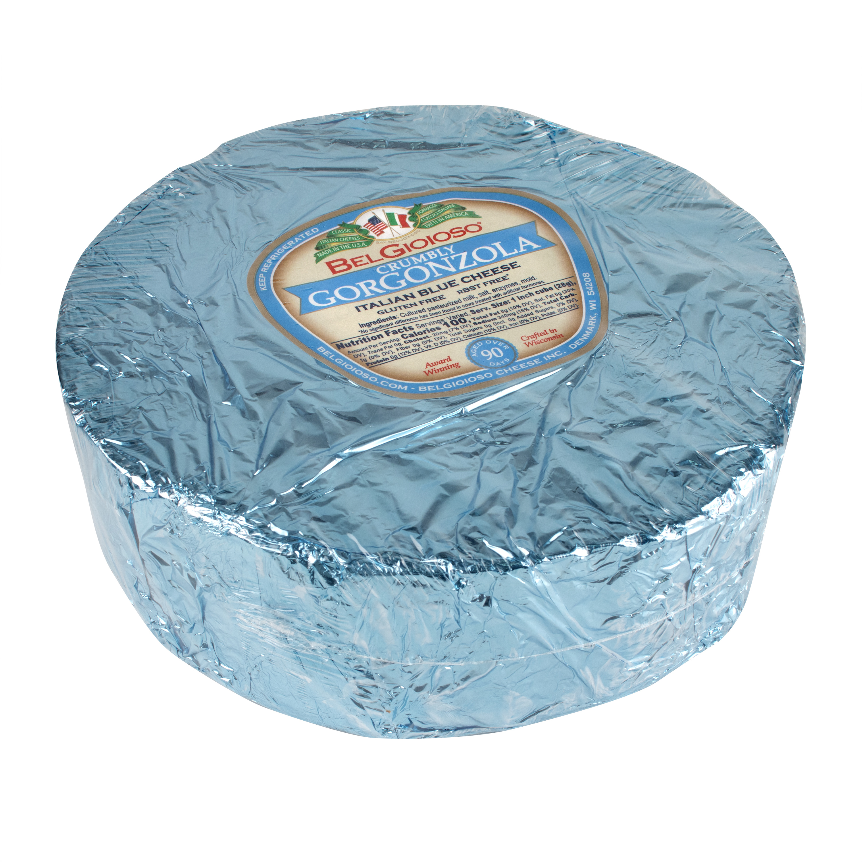 BelGioioso Crumbly Gorgonzola 8oz - Cedar Valley Cheese Store