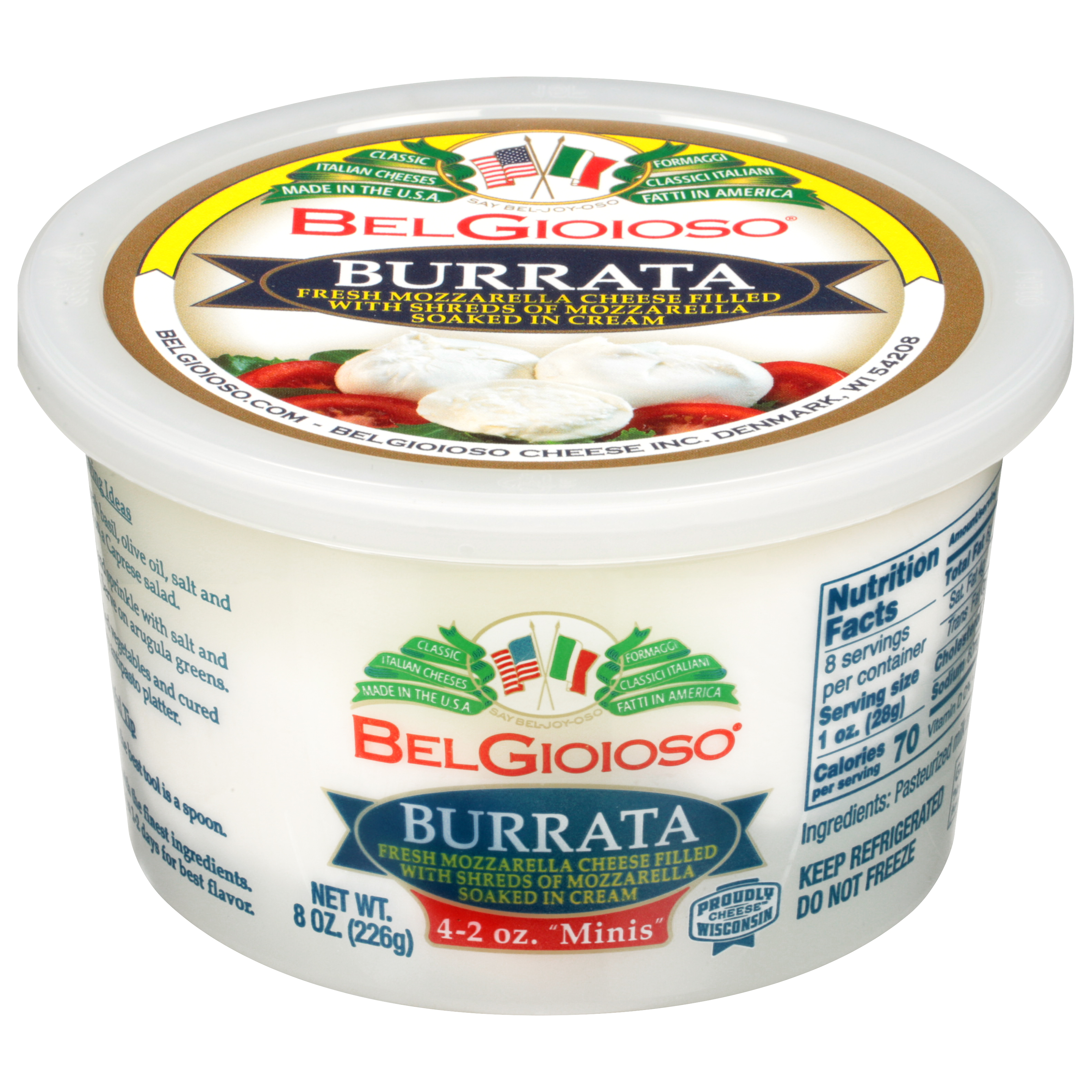 Burrata  8 Oz.