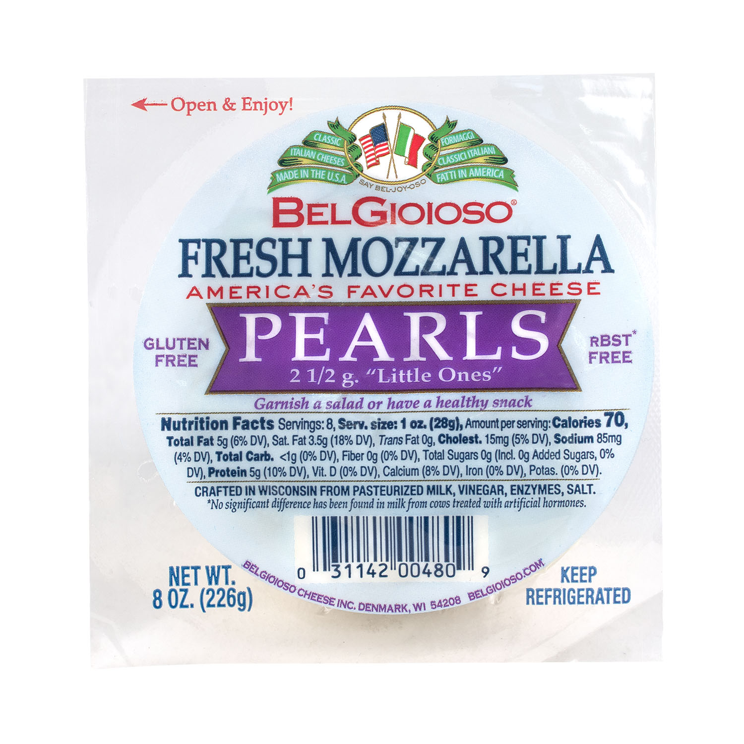 Pearls 8 Oz. - BelGioioso Cheese