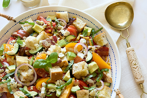 Twisted Panzanella Salad
