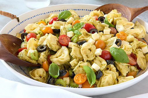 Provolone and Tortellini Pasta Salad
