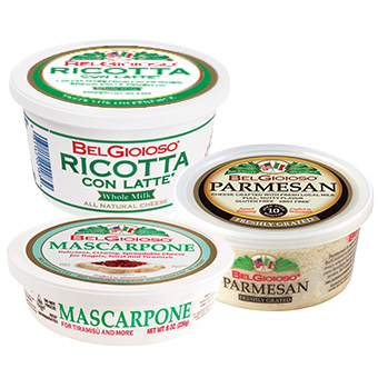 Whipped Ricotta, Mascarpone and Parmesan Dip with Bacon