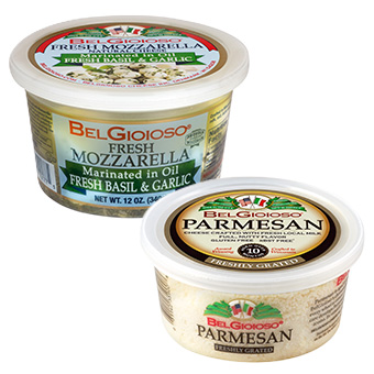 Pizza Bombs with Marinated Fresh Mozzarella Basil & Garlic