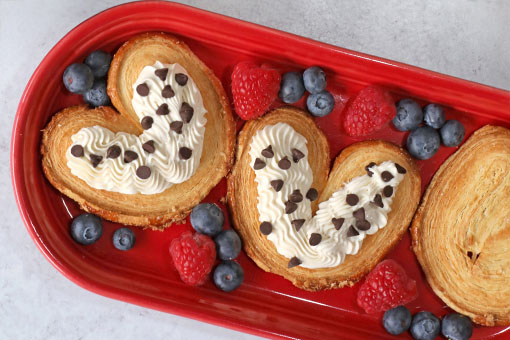 Open-Faced Cannoli Palmiers