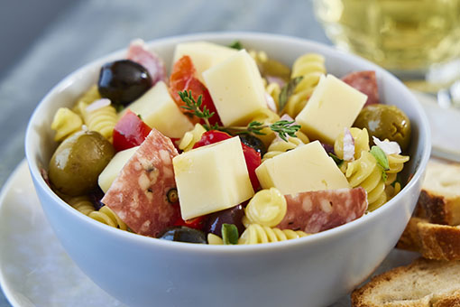 Provolone Antipasto Pasta Salad